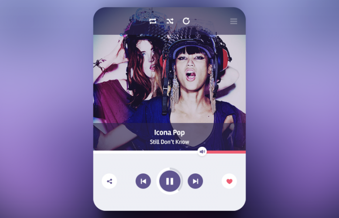 Icona Pop App Design
